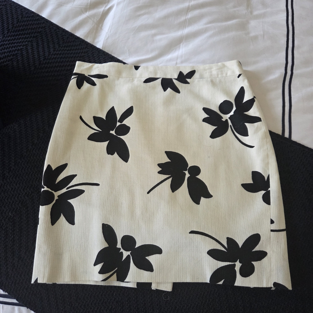J. Crew Cream Mini Pencil Skirt for Cocktail